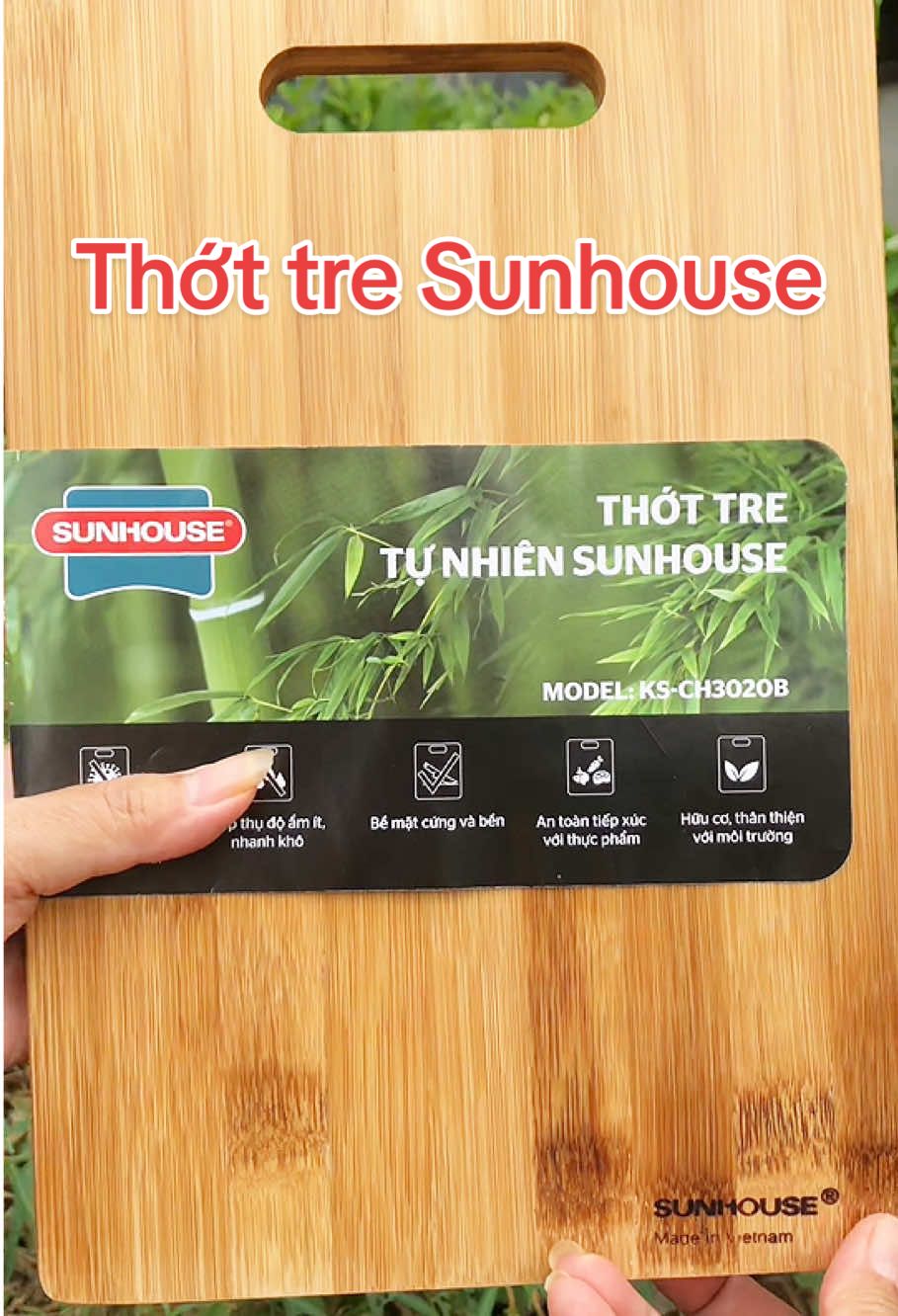 Thớt tre tự nhiên Sunhouse , an toàn và lành tính khi sử dụng #sunhouse #thottre #thottrekhangkhuan #thottretunhien #thottresunhouse  @ngoc_nguyen_nnn  @ngoc_nguyen_nnn 