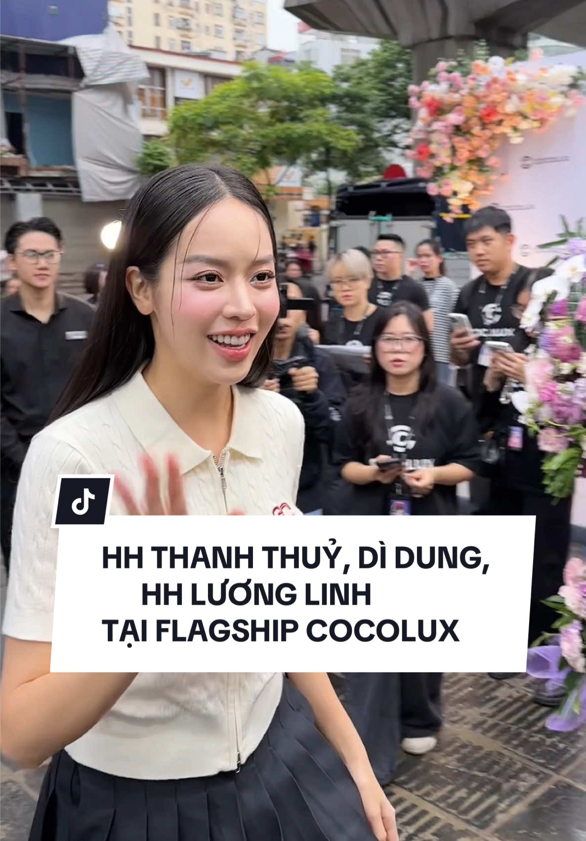 Cùng nhìn lại khoảnh khắc xuất hiện của HH Thanh Thuỷ, HH Lương Linh, Dì Dung tại Flagship Cocolux #cocolux #cocoluxflagship #hoahauluongthuylinh #hoahauthanhthuy #didung 