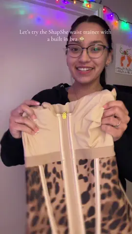 She’s TEA you need to try her! 😩 #shapshe#waisttrainer#cheetah