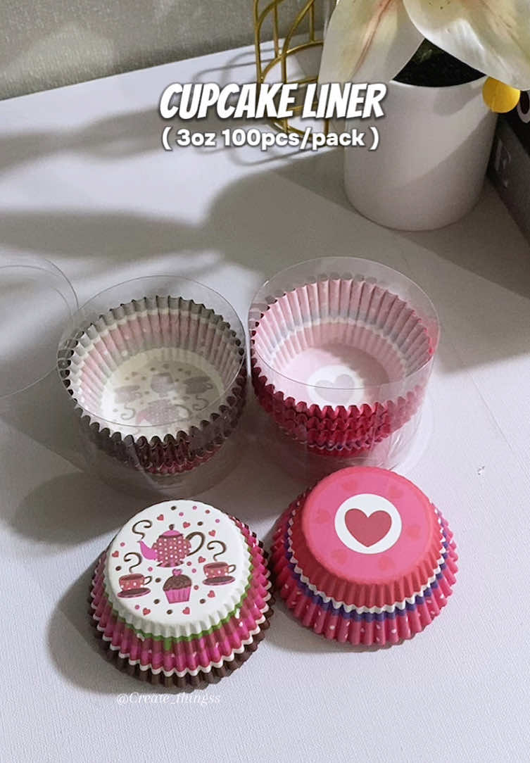 3oz 100Pcs/pack Cake Muffin Cupcake Paper Liner 🧁 #cupcakeliner #cupcakes #papercup #homebake #bakeware  