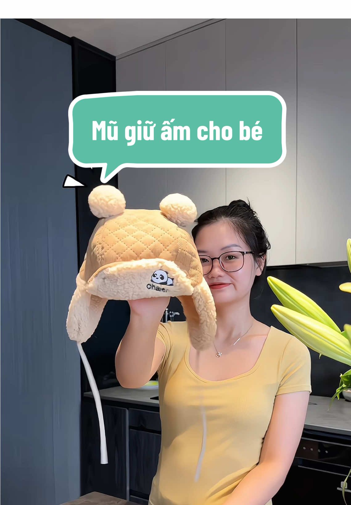 Mũ giữ ấm mùa đông che cả tai, ấm áp mà nhìn nó hàn xẻng #metayreview #mugiuamchobe #muchobe #mulen #mugiuammuadong 