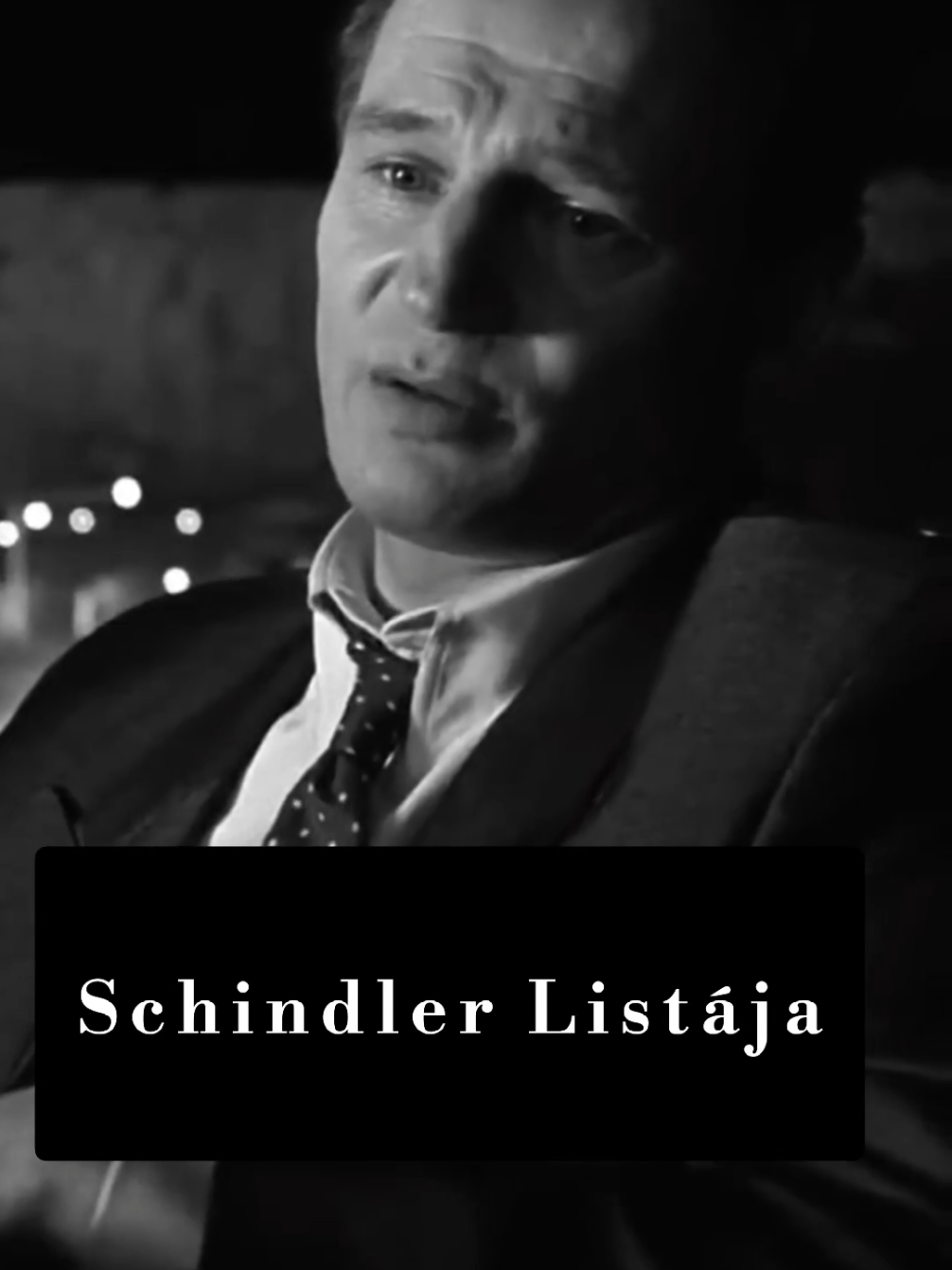 Minden idōk egyik legmeghatározóbb filmje. Schindler listája 🙏🏼 #magyartiktok #foryou #nekedbe #fyp #filmek 