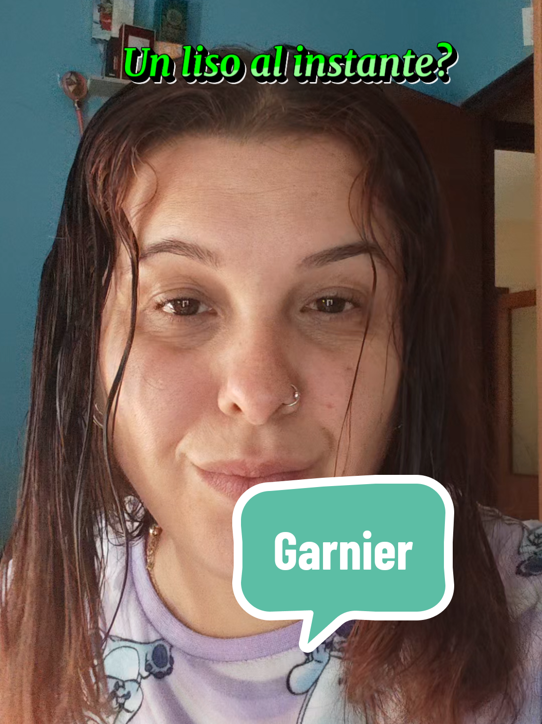 *Publi* Serum liso y listo para un pelo increíble @Garnier ES  #lisokeratinaxlorealistar #lorealistarspain #publi #cuidadocapilar 