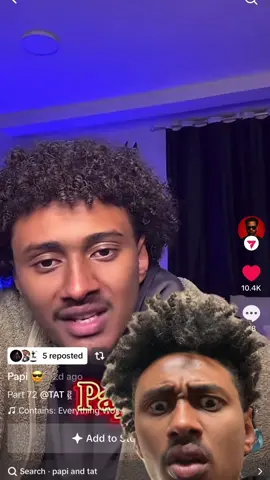 Yoo chill on the sad songs fam 🤣 #its_tat #fyp #tatfamilyyy 