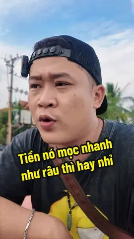 tiền mà nó tự mọc như râu thì hay nhỉ 😂😂 #bocualac #maycaorau #maycaoraumasuto 