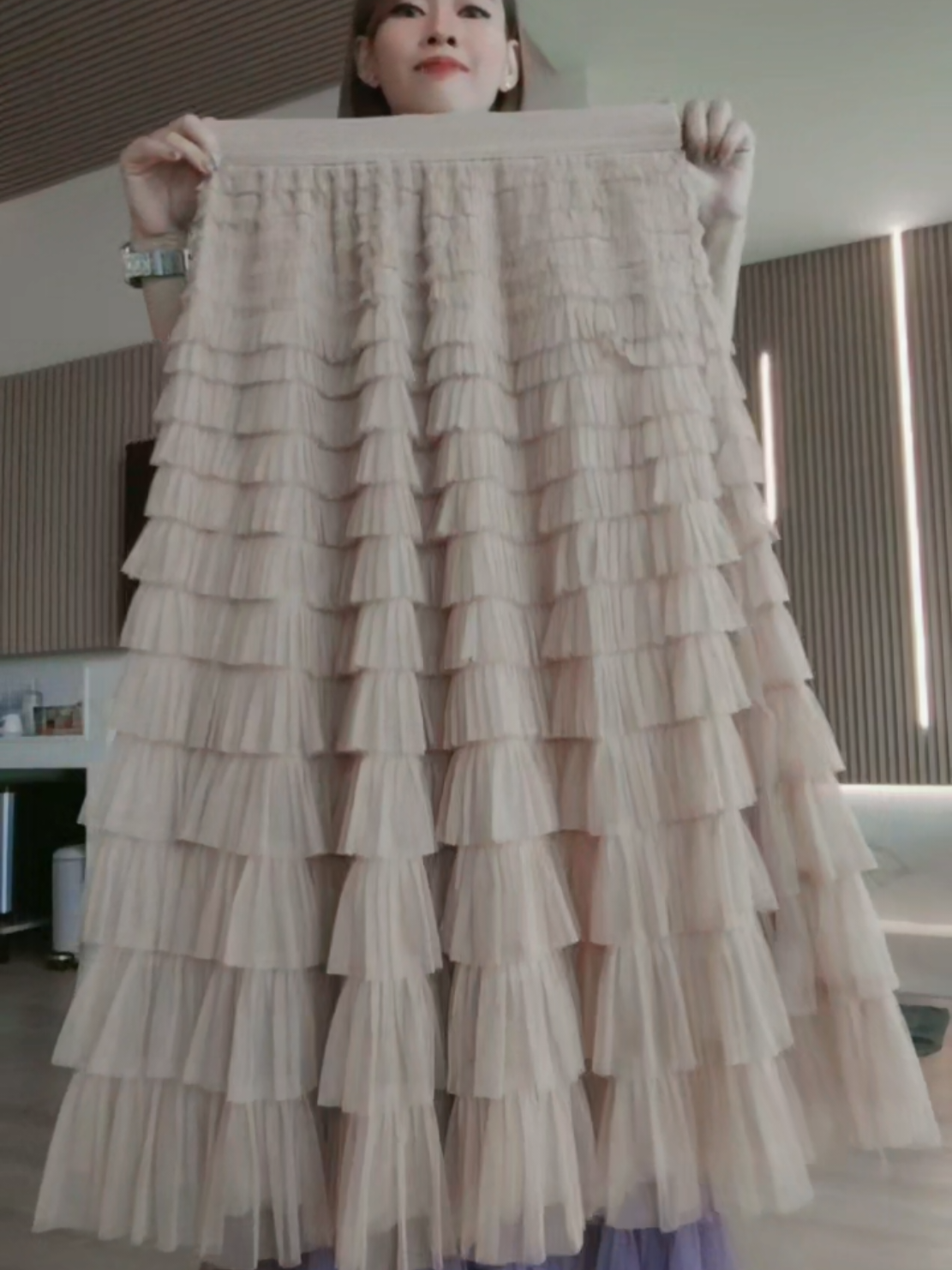 #กระโปรง #กระโปรงยาว #กระโปรงชั้นๆ #กระโปรงระบาย #tiktokshop1111ลดอลังแห่งปี 