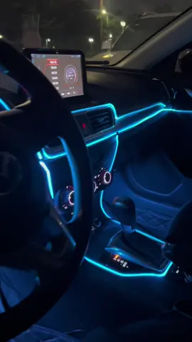 Car interior ambient light