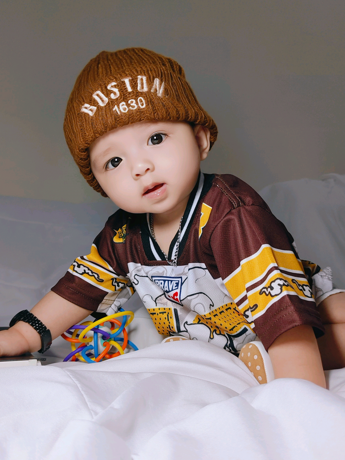 jersey karakter one piece so pasti keren banget nih...  nyaman di pakai seharian..  .  .  .  #arceliovalmora #bayilucu #outfitbaby #bajubayi #outfitanak 