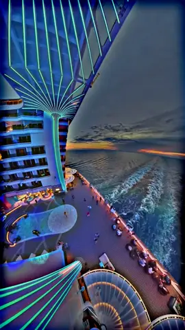 #Aft Views on MSC World America 😍 #cruises #mscworldamerica #msccruises #cruiselife 