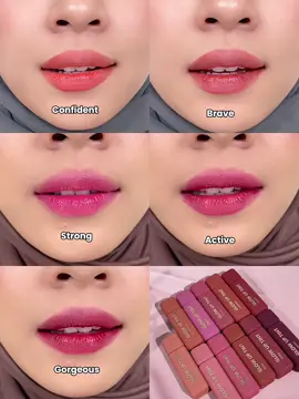 Lets go amankan stok shades favorite kamu, buruan cek dikeranjang😍‼️ #liptint #liptintviral #lippies #raecca #swatches 