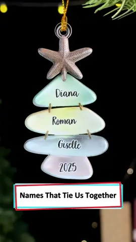 Each stone shows our names, a keepsake that makes our sibling bond unforgettable 🎄 #wanderprints #personalized #gifts #Christmas #giftforsiblings