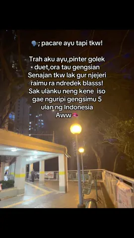 #bwi24jam #denycaknan #fypシ゚ #tkwhongkong #jowopride 