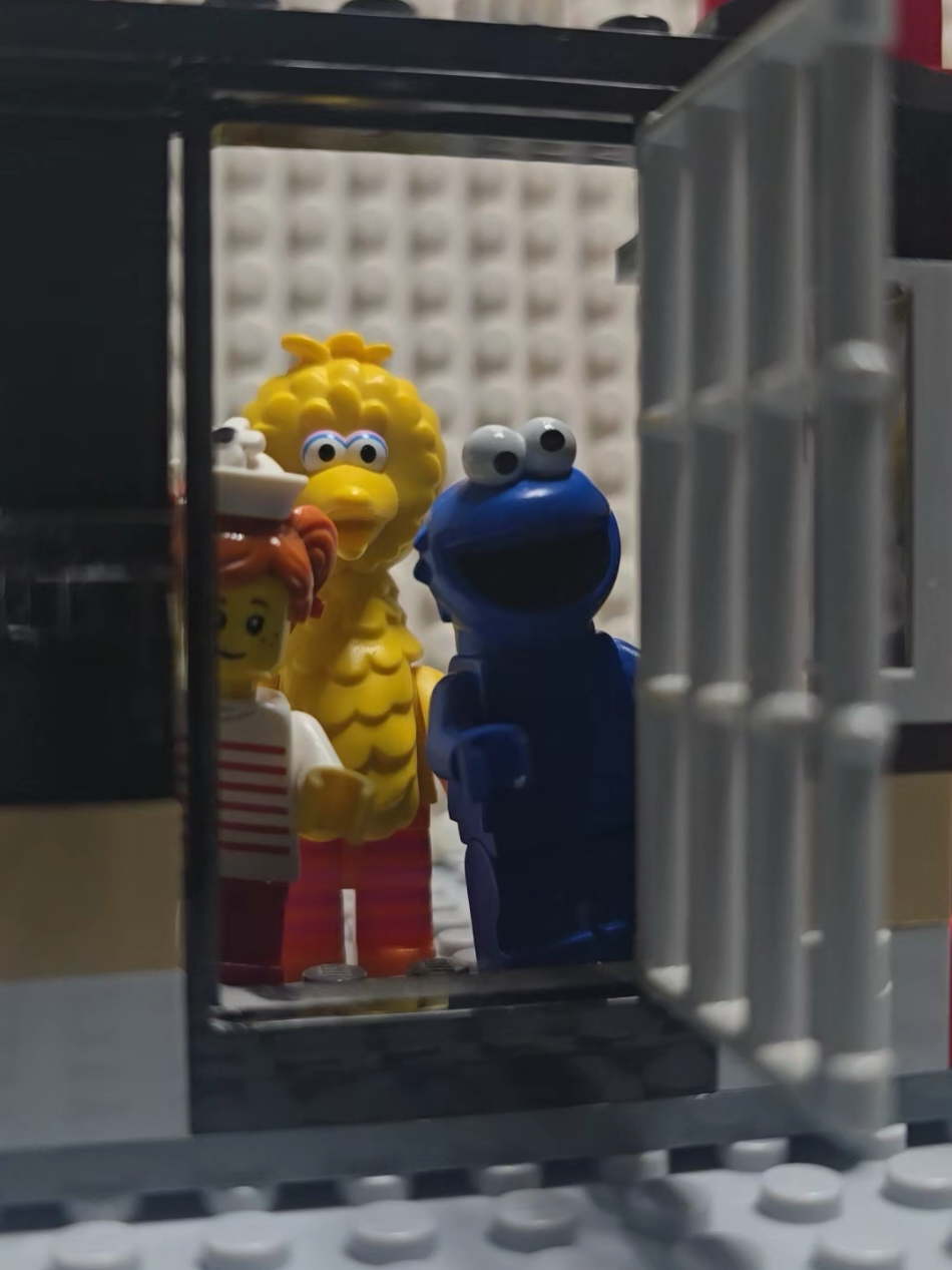 #lego #sesamestreet #elmo #bigbird #fyp 