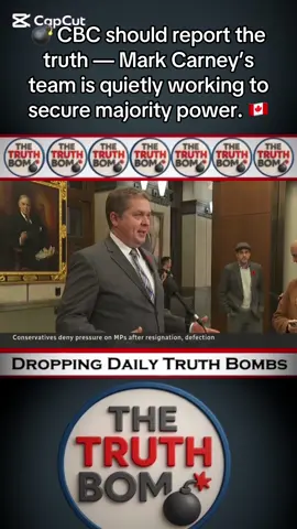 💣 CBC should report the truth — Mark Carney’s team is quietly working to secure majority power. 🇨🇦  #Canada #BreakingNews #CanadaNews #foryou #CBC 