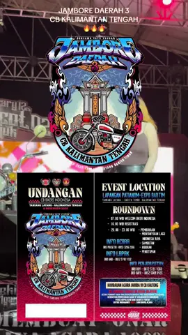 JAMBORE DAERAH 3 CB KALIMANTAN TENGAH 🔥🔥🔥 6 DESEMBER 2025 TAMIANG LAYANG KALIMANTAN TENGAH  #fyp #cbindonesia #cbkalimantan #kalimantantengah #infoacaratouring 