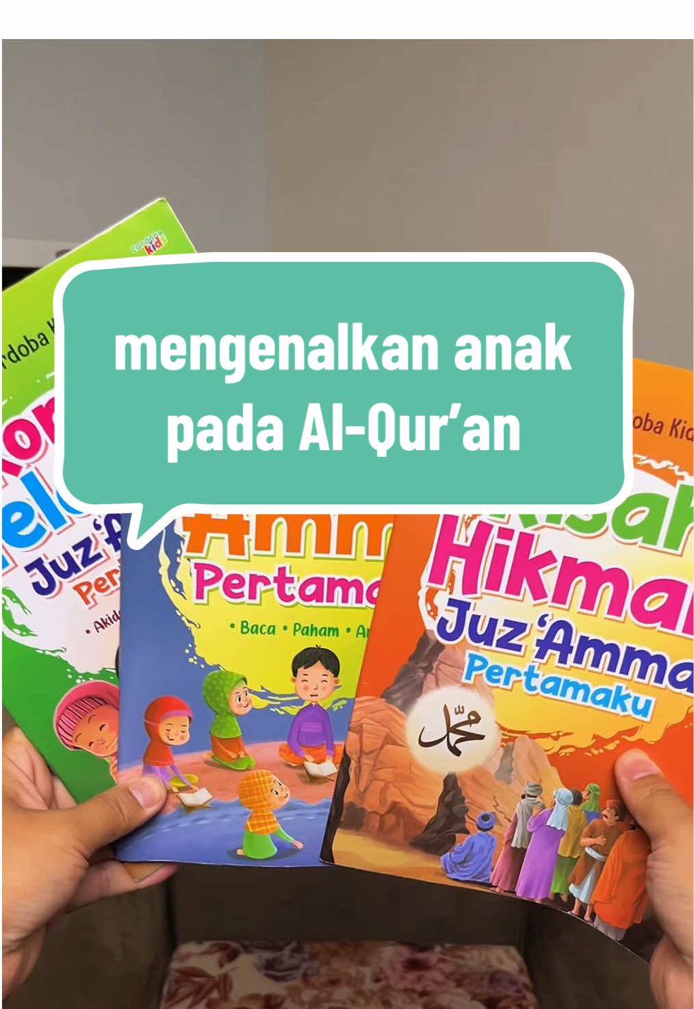 Kalau ada rezeki lebih, sisihkan sedikit untuk mengenalkan anak pada Al-Qur’an salah satunya bisa dengan juz Amma pertamaku #juzamma #juzammaanak 