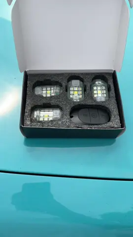 Aircraft warning flashing lights #car #carmodification #carconversion #fyp #carinteriorlight 