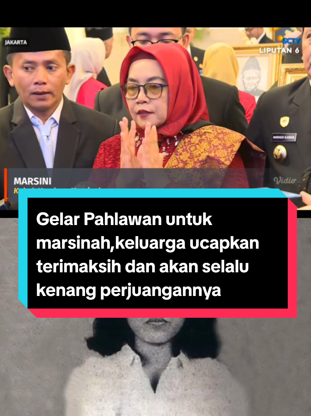 Gelar Pahlawan untuk marsinah,keluarga ucapkan terimaksih dan akan selalu kenang perjuangannya  #marsinah 