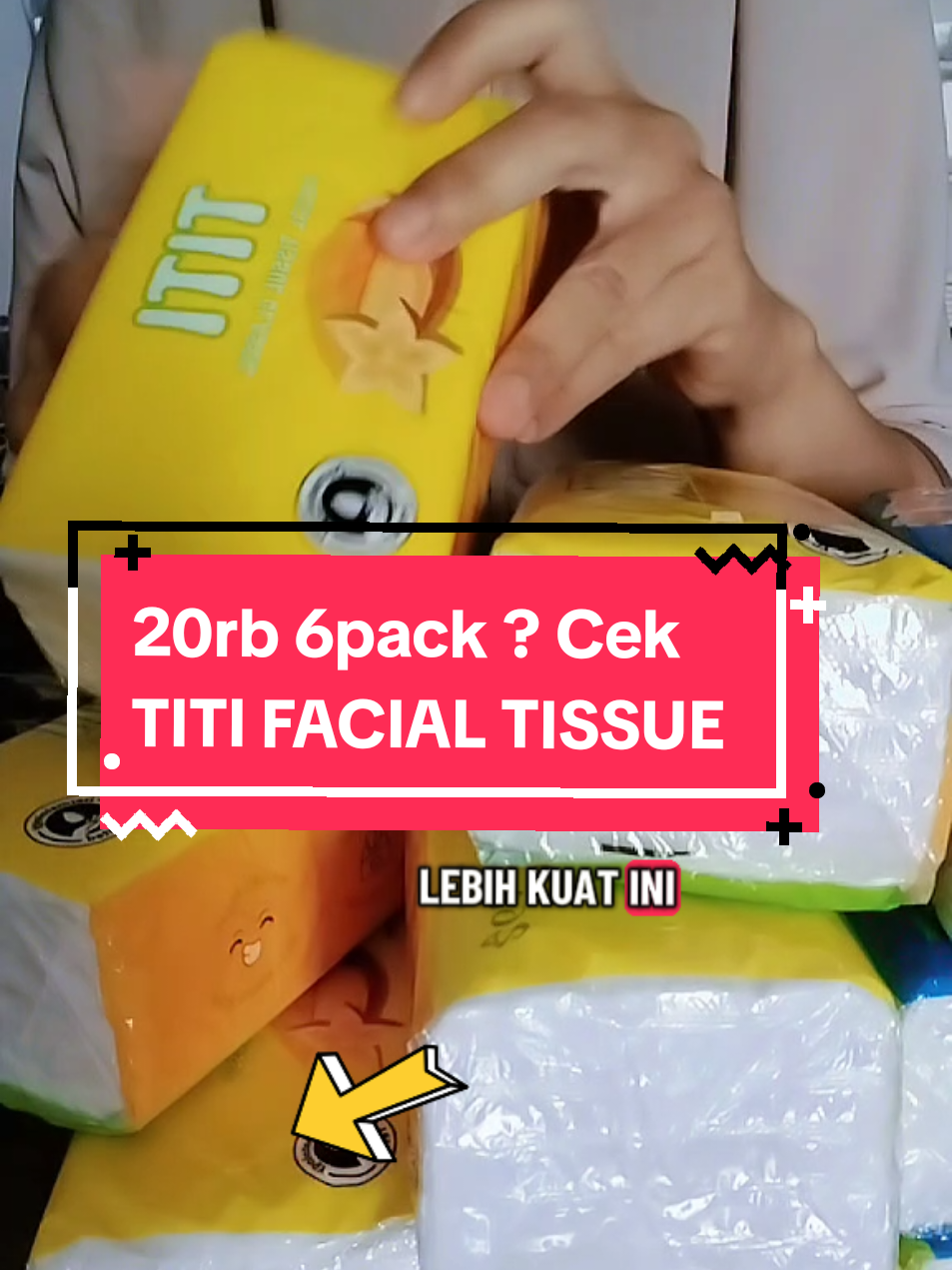 20rb 6pack ? Cek TITI FACIAL TISSUE #tissue #tisupromo #titifacialtissue #promoguncang1111 #tisu 
