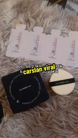 yang tak pernah pakai lagi tu cuba2 la pakai carslan ni weh sekali pakai mesti terubat rindu weh #compactpowder #carslanmy #foundation #fyp #carslan 