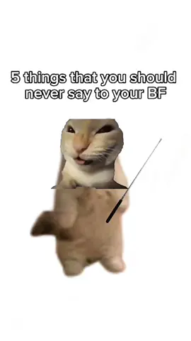 Never say these 5 words to your boyfriend;>#explaning #catstalking #fyp 
