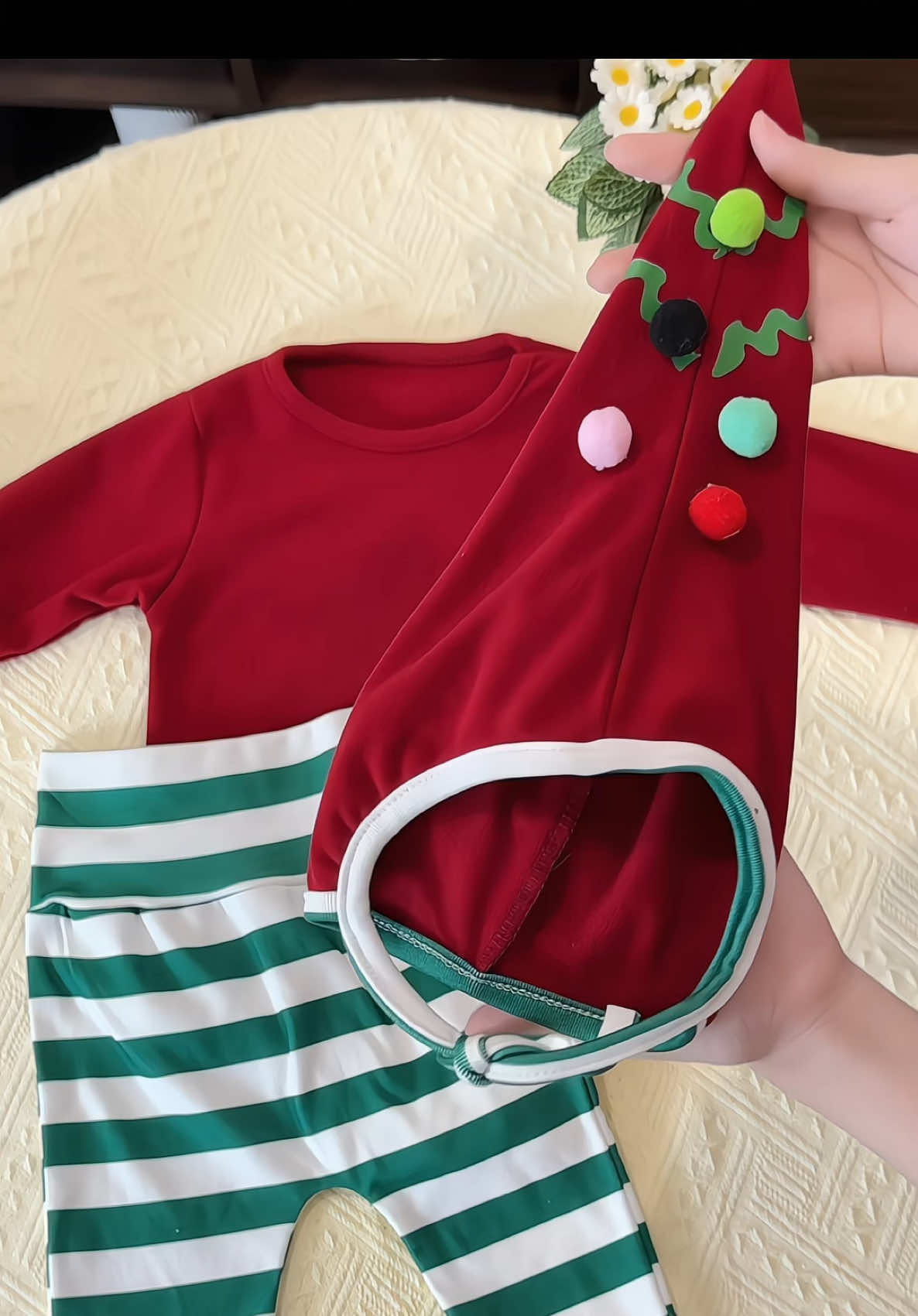 Set body suit cho bé diện noel nè 😍 #thoitrangtreem #thoitrangthudongchobe #bodysuit #phamdiutb 