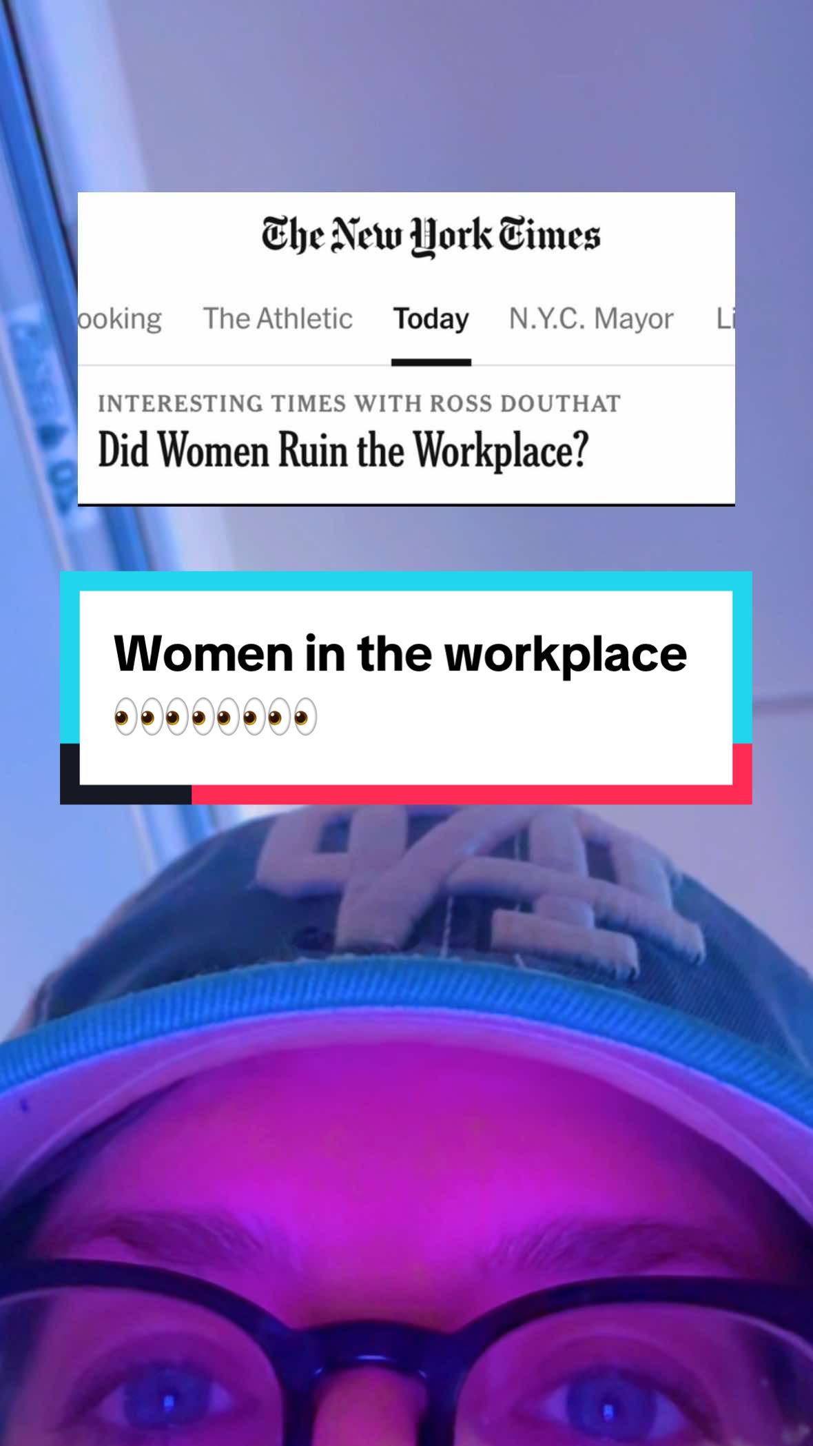 Let’s go girls 👯‍♀️ #newyorktimes #meme #officelife #lol 