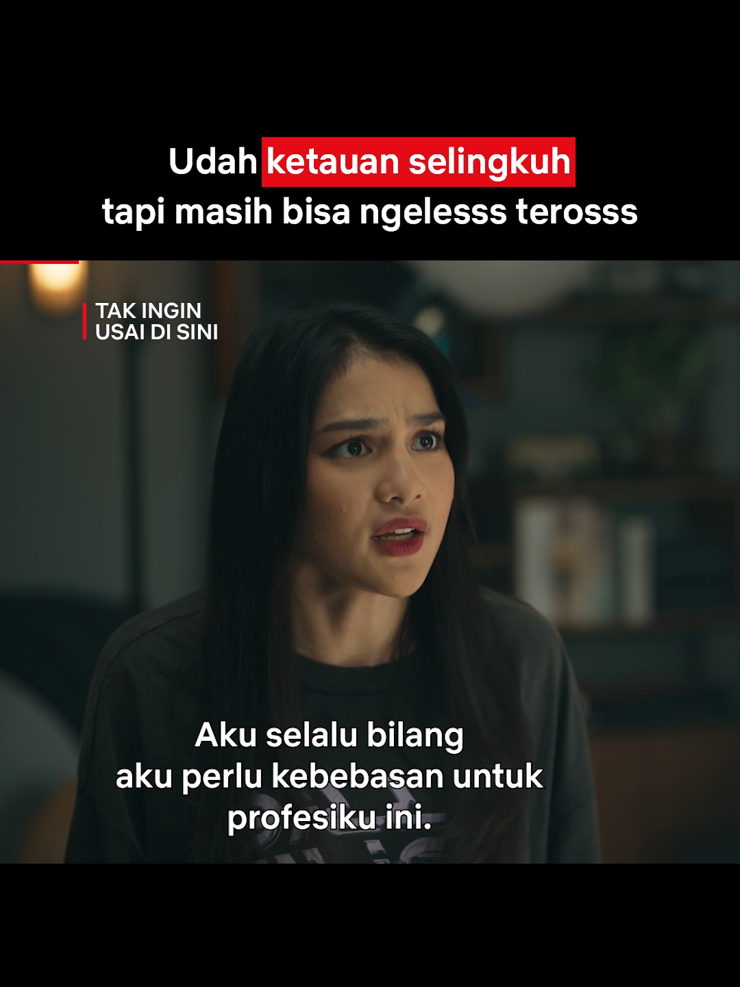 Aku dibilang nggak punya otak sih auto nangis 😭 #DavinaKaramoy #TakInginUsaiDisini #NetflixIndonesia #RekomendasiFilm