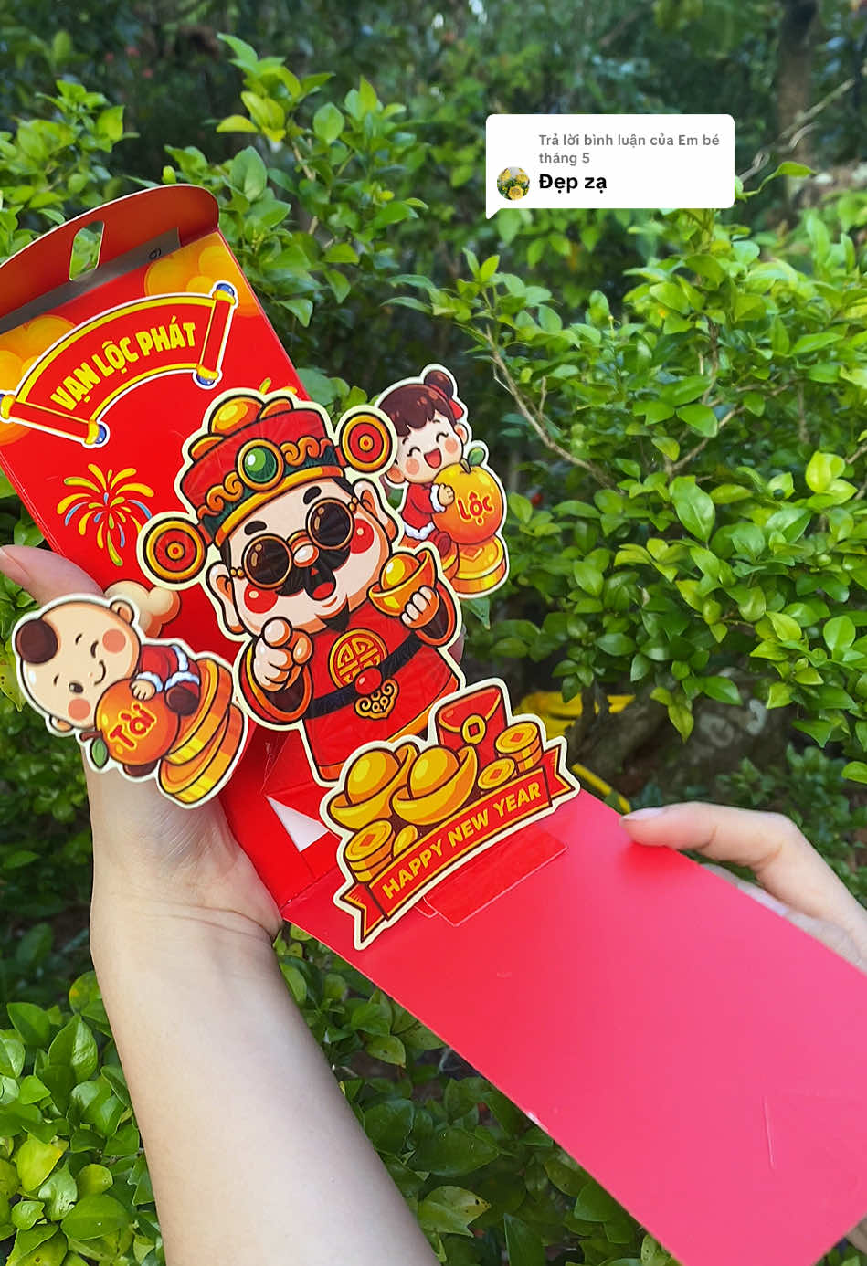 Trả lời @Em bé tháng 5 bao lì xì xinh xỉu#baolixi3d#baolixi#lixi#banhbao3005#tet2026@ @Gia đình em Bao❣️ 