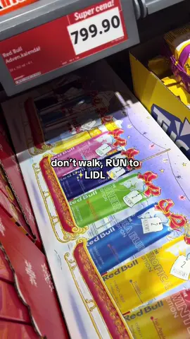konecne😇😇mazej do lidlu #redbull #adventcalendar #adventnikalendar #lidl #fyp