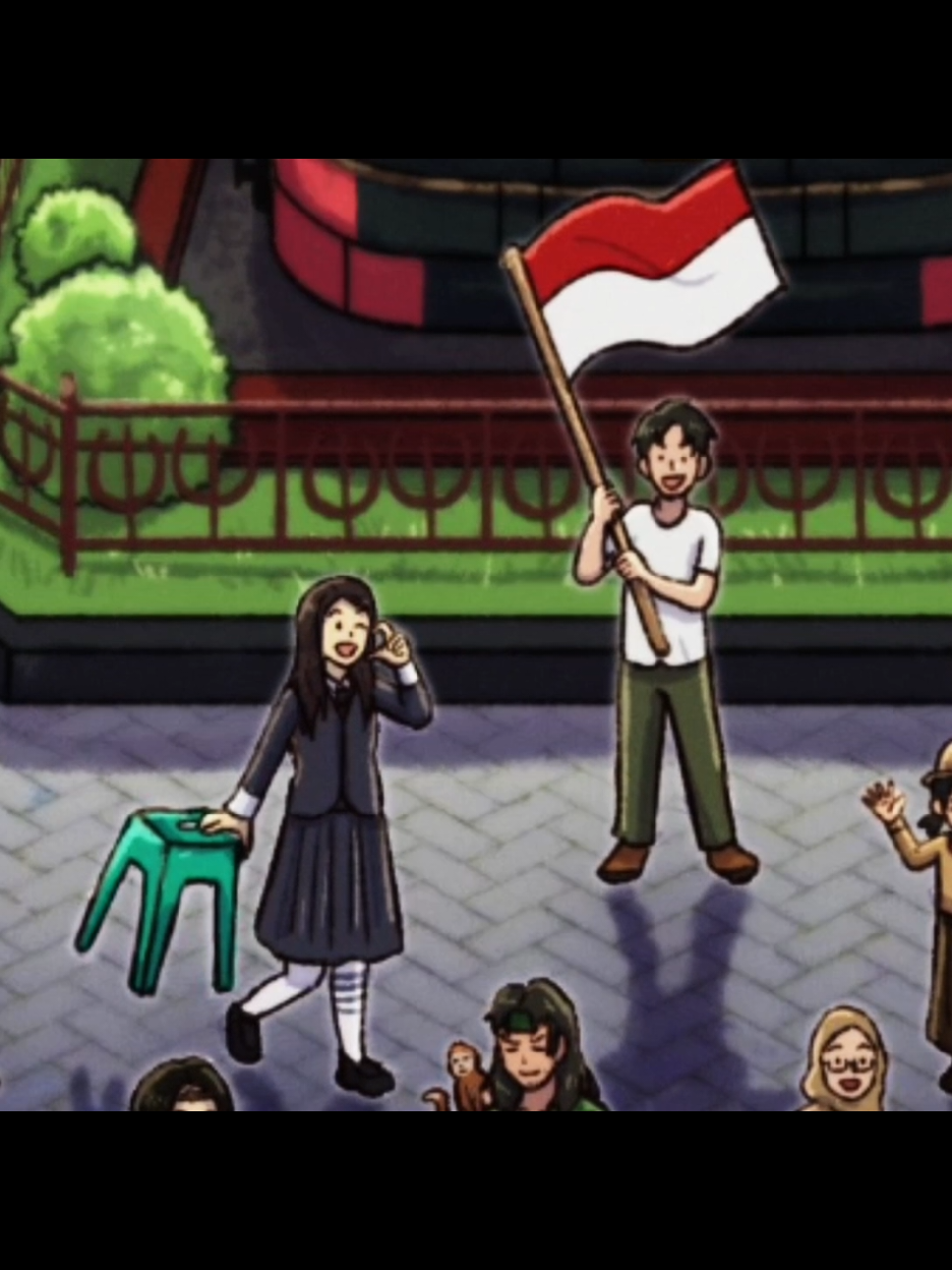 lagi aegyo masuk poster hari pahlawan 😭 #carmen #hearts2hearts #하츠투하츠 #h2h 