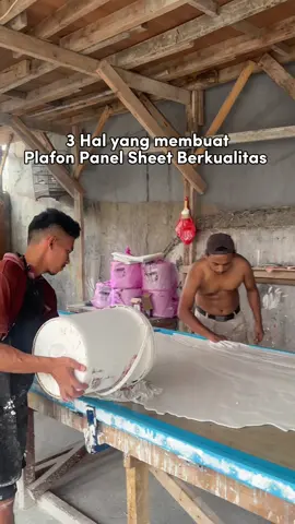 Percayakan plafon kamu sama kita guys 👍  #panelsheetplafon #panelsheet #rumahclassic #rumahmewahjakarta #kontraktor  