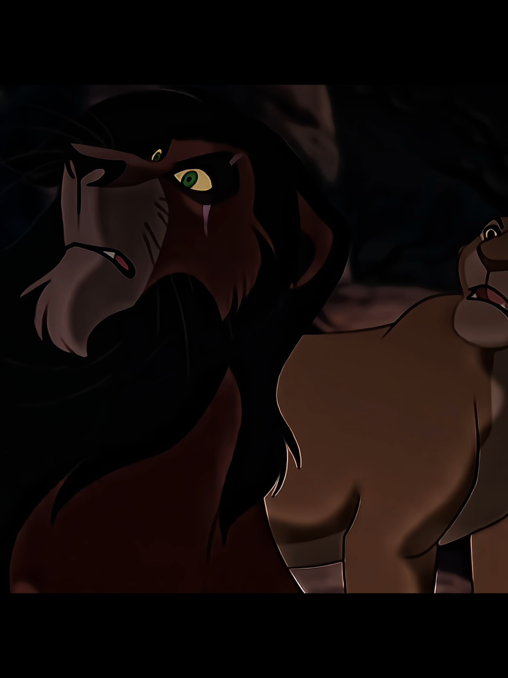Edición de media noche 🌙 #lionking #scar #sarabi #nala #thelionking 