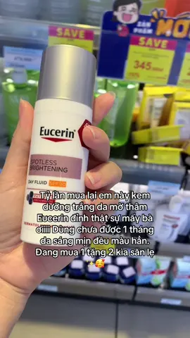 Chân ái cho bà nào da thâm nám xỉn màu nè ✨❤️ #eucerin #kemduongtrangda #duongda #xuhuong #vanmeoriviu 
