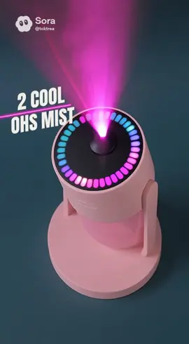 Glow, mist, and relax 🌌 #SelfCareNight #aestheticglow #humidifier 