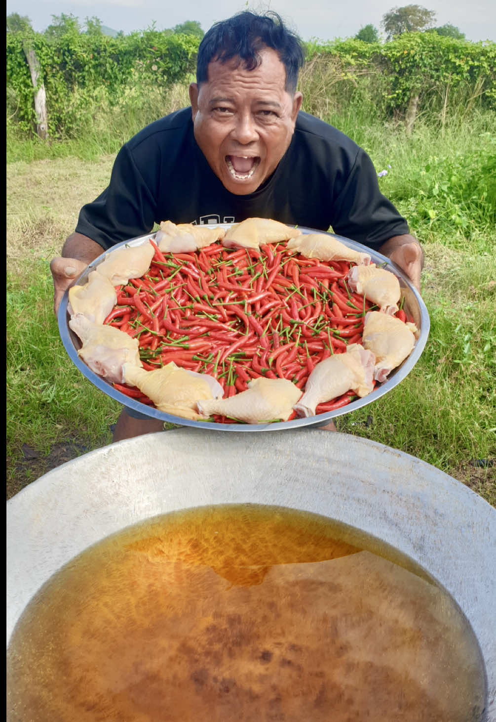 How to crispy chicken legs with chili sauce recipe ##tiktokfood #crispy #yummy 