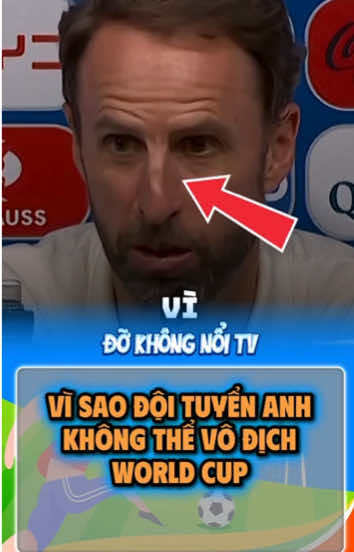 Đội tuyển anh không thể vô địch ức vì sao #