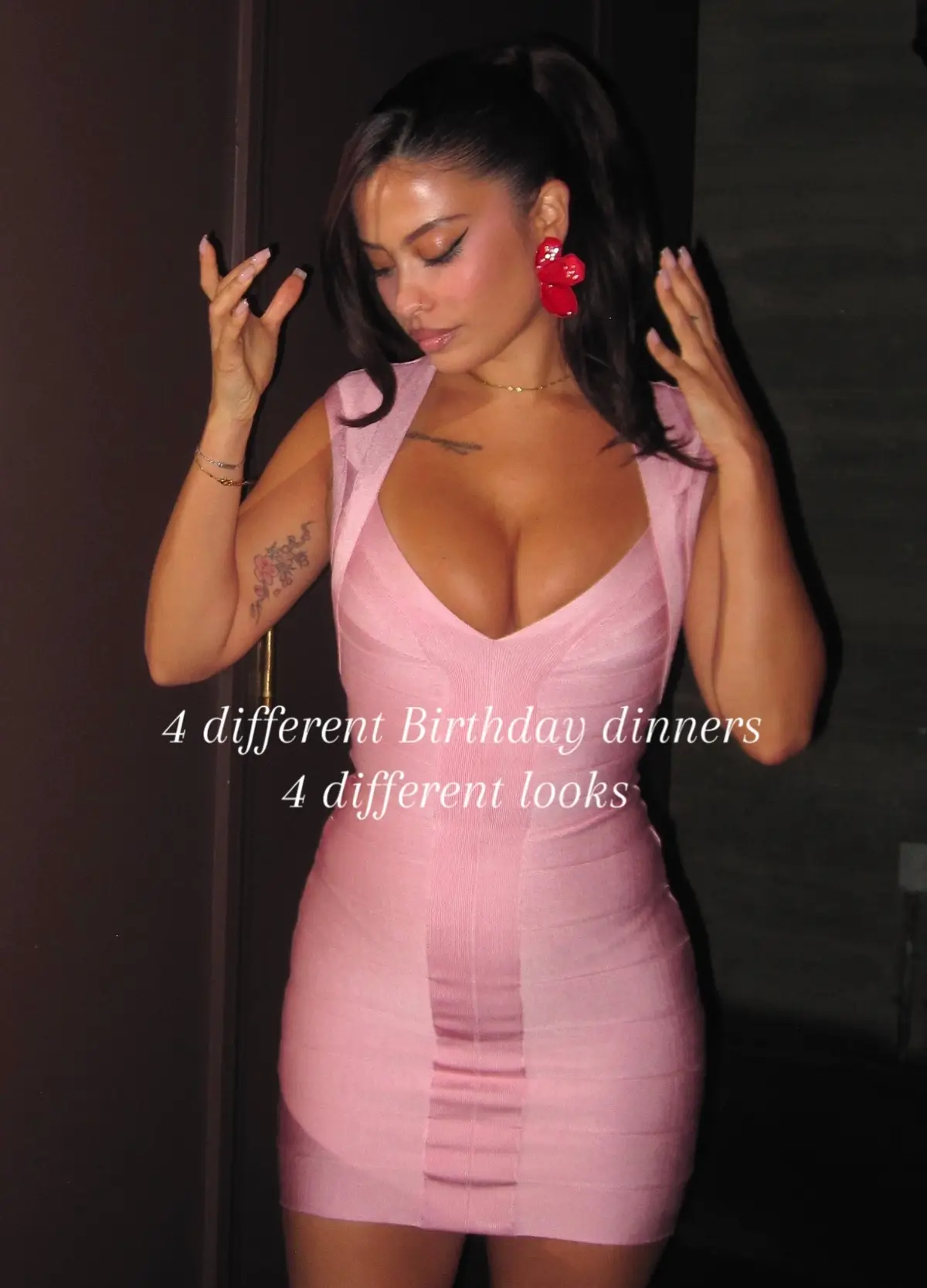 because what girl doesn’t love dressing up and being celebrated by the people who love her most?! feeling like a very blessed girl - which look is your favorite? 💕