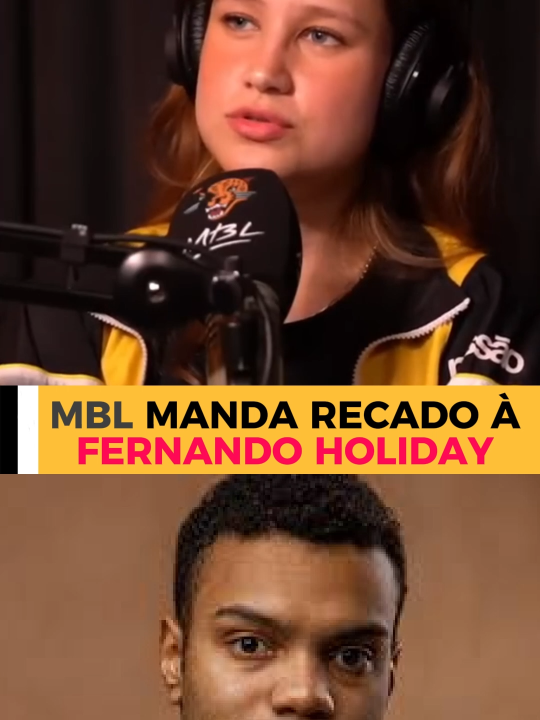 Resposta (e recado) ao FERNANDO HOLIDAY #partidomissao #cortesdombl #mbl #missao #fernandoholiday #renatobattista Corte do @renatobattistambl e @mblivre
