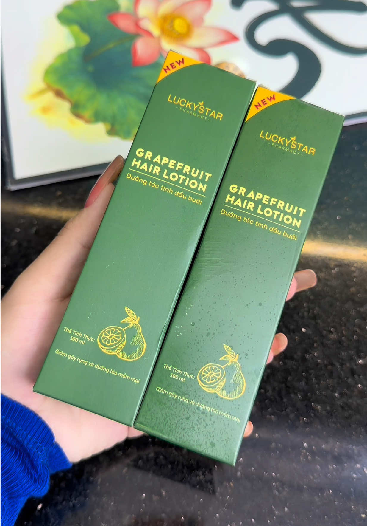 Combo 2 chai xịt dưỡng tóc tinh dầu bưởi Lucky Star #emkieutaphoa #luckystar #xitduongtoctinhdaubuoi #xitduongtoc #xitduongtoctinhdaubuoi🍋 
