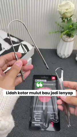 pembersih lidah #tonguescrapper #pengeroklidah #pembersihlidah 