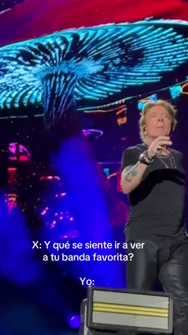 Me quedé sin voz #gunsandroses #estadiognpseguros #axlrose 
