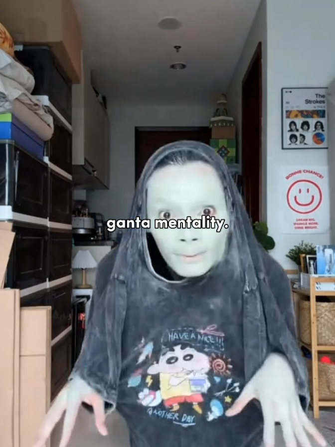 ganta mentality, ngakak banget sumpahhh🫵🏻😂 #ganta #mentality #fypdong 