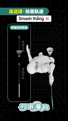 Mô phỏng 3 cách Smash thuận tay 🏸 #badminton #fyb #caulong #badmintonplayer #羽毛球 