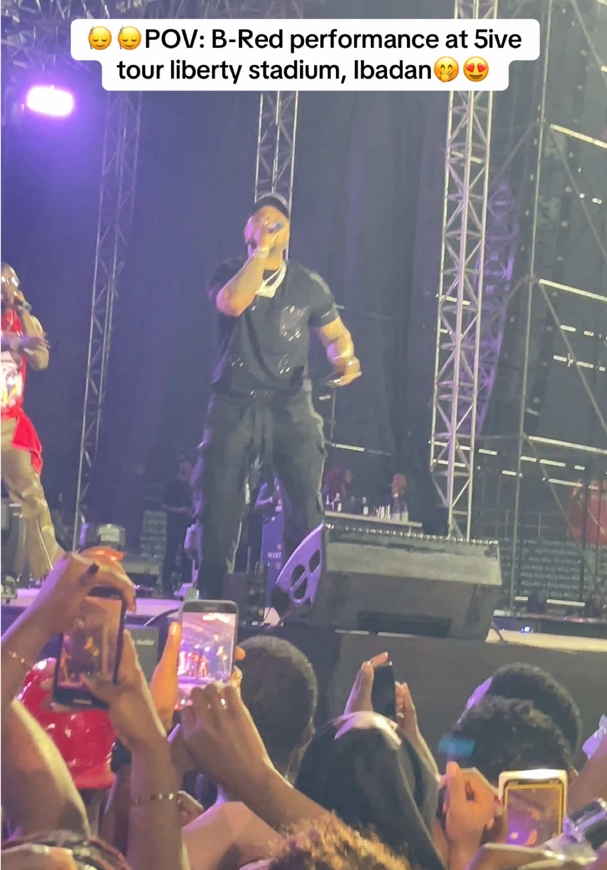 🙂‍↕️🙂‍↕️POV: B-Red performance at 5ive tour liberty stadium, Ibadan🤭😍The moment Davido cousin came on stage🥰#davidoconcert #nigeriantiktok🇳🇬 #mapolystudent #fyppppppppppppppppppppppp #ibadan  @B-Red  davido concert ibadan  davido concert performance in ibadan davido concert live now davido live at ibadan stadium arriving with his workers davido live at ibadan stadium Davido concert in Ibadan  5ive  tour concert  Davido in Ibadan  Liberty stadium in Ibadan  Palms mall at ring road  Kodee in Ibadan  Liberty stadium location Davido performing at liberty stadium  Challenge Ibadan  Kodee performance at davido concert in Ibadan