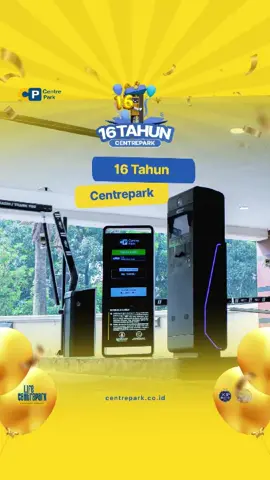 🎉 16 Tahun perjalanan kami! 700+ lokasi | 300K lot parkir | 350M transaksi/tahun. Semua karena kepercayaan Anda. 🌐 Hubungi kami: www.centrepark.co.id | WA: +62 811-1904-2212 #Centrepark16thAnniversary #16TahunBeyondWithCare