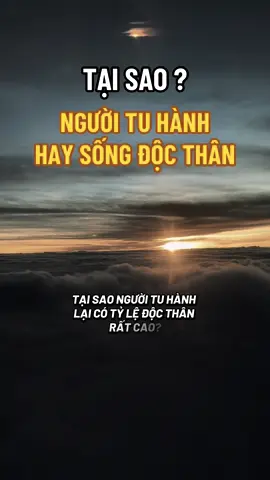 Người tu hành hay sống độc thân#ngộ_để_an #phatphapnhiemmau #trending #cliptrieuview 