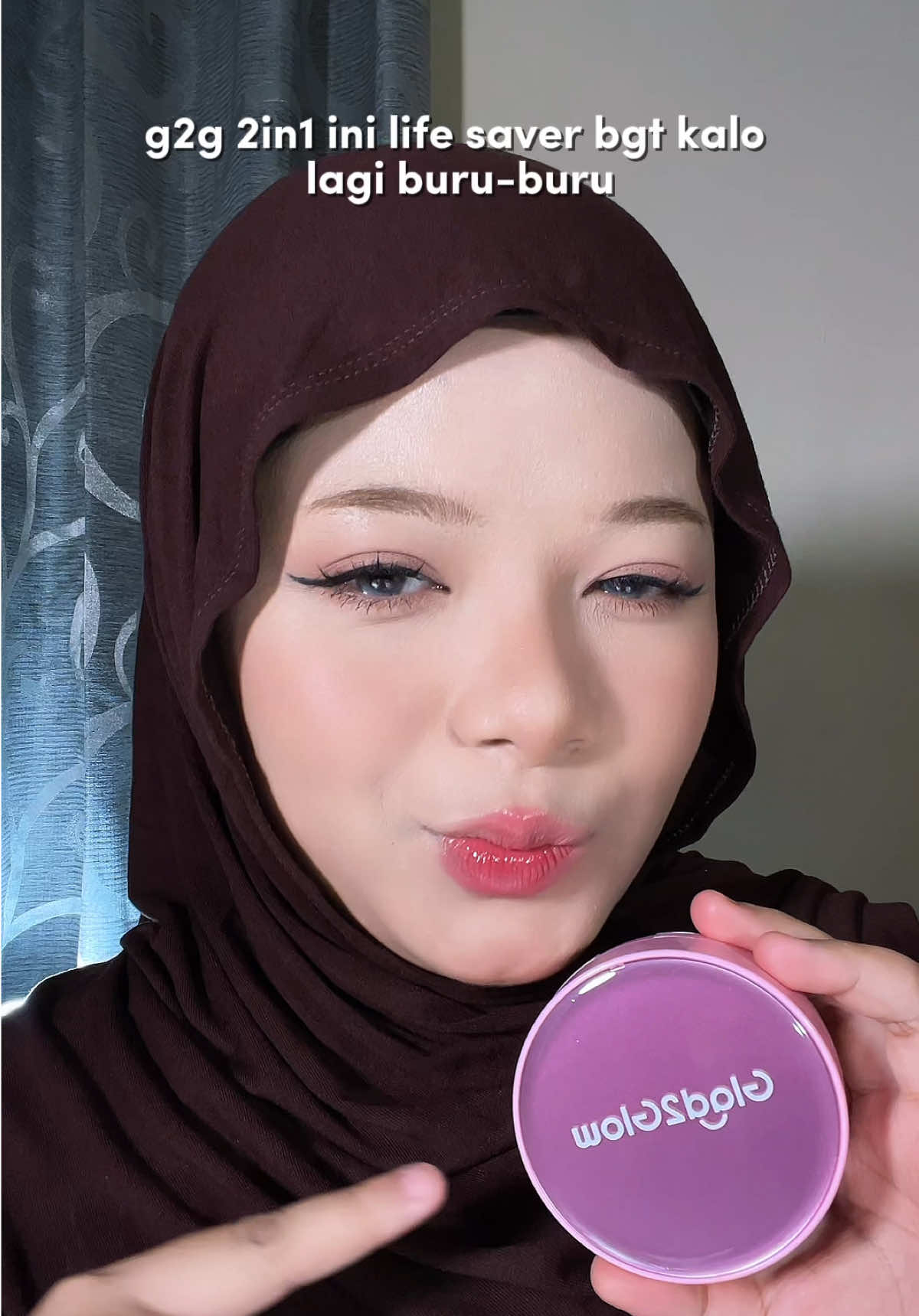 Ternyata lebih hemat beli 1 lahh daripada 2 😋 #2in1cushion #fyp #cushionviral #cushiong2g #bedakglowing  