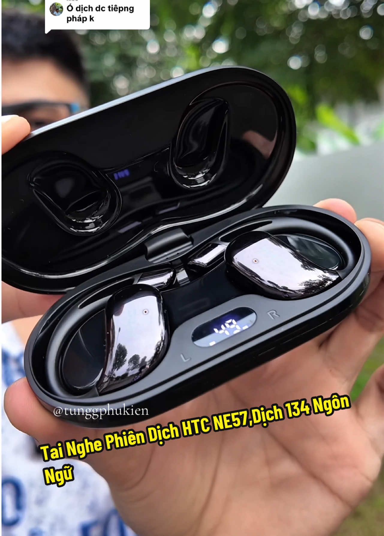 Trả lời @nguyễn hiểu Tai Nghe Phiên Dịch HTC NE57,Dịch 134 Ngôn Ngữ #tainghe #tainghebluetooth #tainghephiendich 