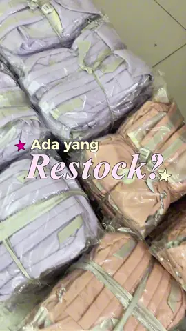 Ada yang restock banyak nih🤭🫶🏻✨ #backpack #tasransel #restock #backinstock #localbrand 